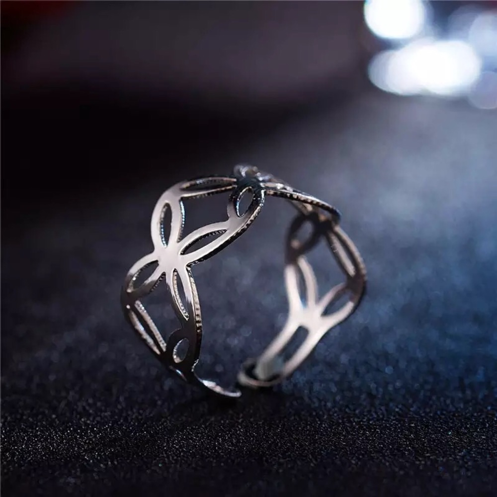 3/$15🔥New floral adjustable ring